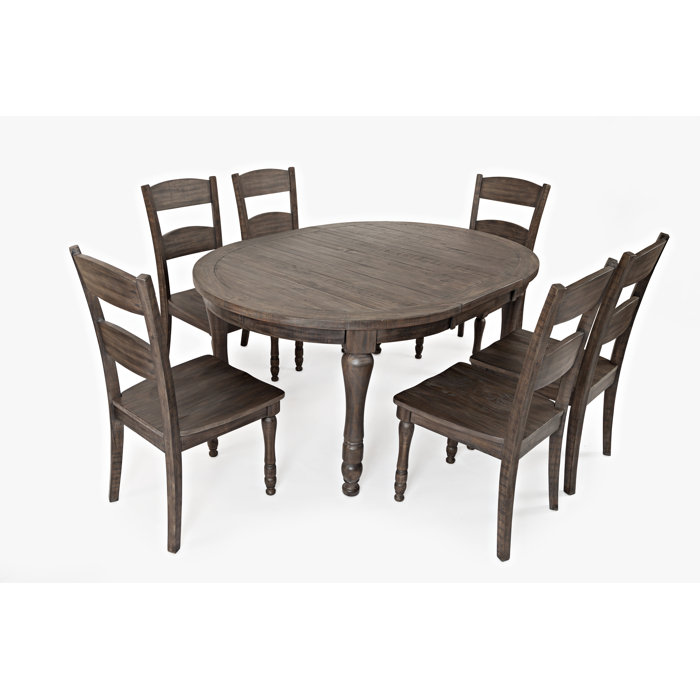 Sand & Stable Westhoff 7 Piece Extendable Pine Dining Set & Reviews